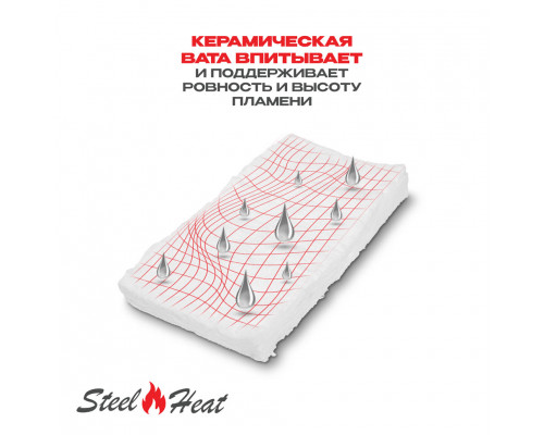 Топливный блок SteelHeat S-LINE 600 Топливный блок SteelHeat S-LINE 600