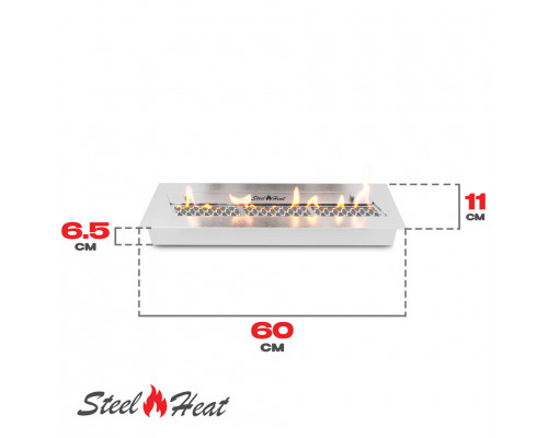 Топливный блок SteelHeat S-LINE 600 Топливный блок SteelHeat S-LINE 600