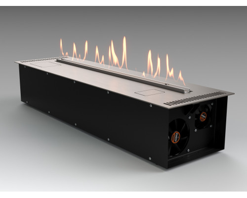 Автоматический биокамин Lux Fire Smart Flame 1000 RC INOX