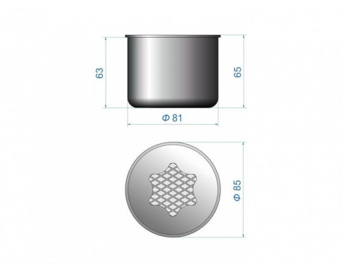 Топливный блок Lux Fire D85 XS