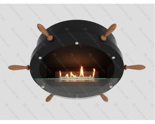 Настенный биокамин Lux Fire "Капитан 500 Н" XS (черный) Настенный биокамин Lux Fire "Капитан 500 Н" XS (черный)