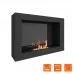 Биокамин SteelHeat WALL ONE 800 LITE черный